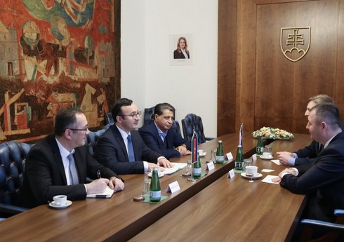 Azərbaycan və Slovakiya çoxtərəfli əməkdaşlığın inkişafını müzakirə edib