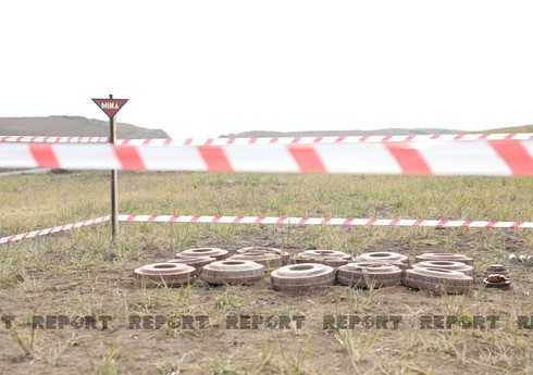 Ötən həftə azad olunmuş ərazilərdə 57 mina aşkarlanıb