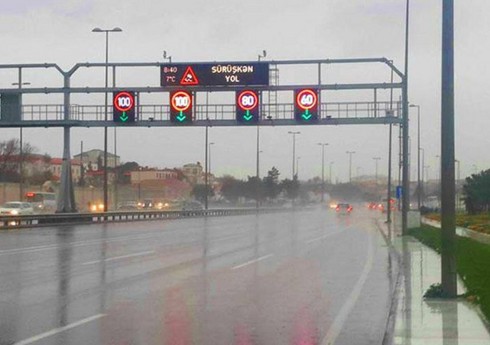 Zığ dairəsi-Hava Limanı yolunda bəzi zolaqlar üzrə sürət həddi endirilib