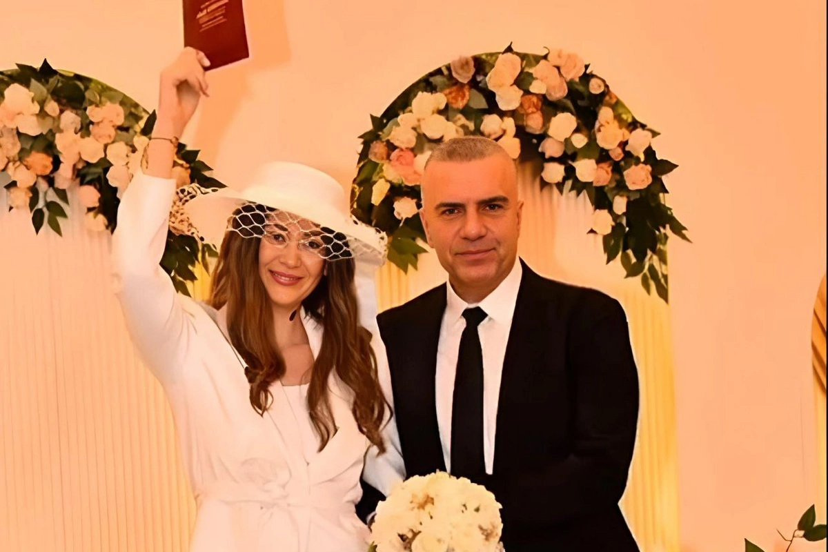 47 yaşlı Berdan Mardini 23 yaşlı sevgilisi ilə evləndi