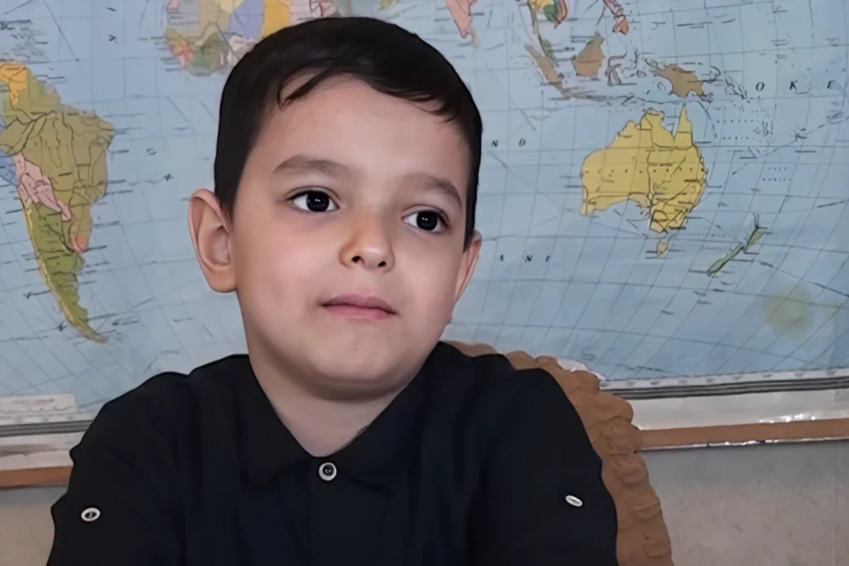 7 yaşlı Səid fitri istedadı ilə hər kəsi heyrətləndirdi