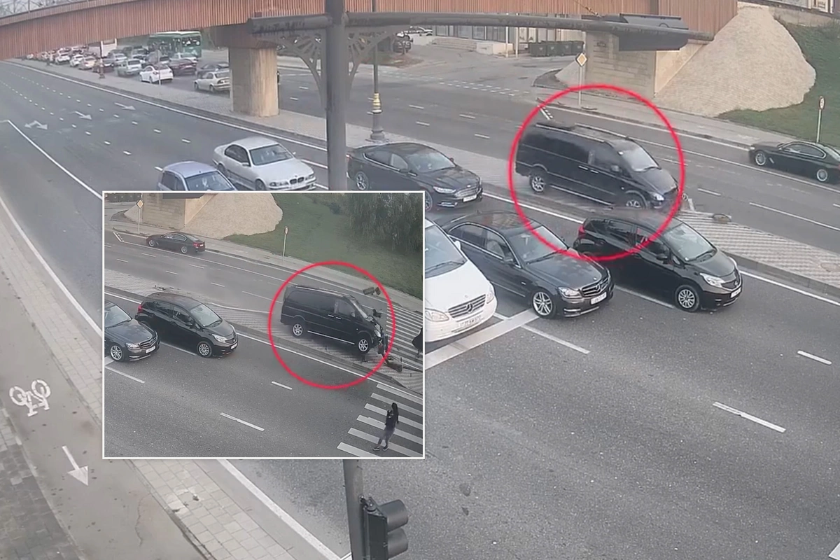 8 Noyabr prospektindəki qəzanın ANBAAN GÖRÜNTÜSÜ