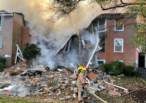 ABŞ-da yaşayış binasında partlayış olub, xəsarət alanlar var