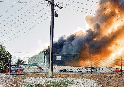 ABŞ-da zavodda partlayış baş verib