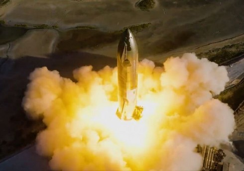 ABŞ yeni “Starship” raketini sınaqdan keçirib