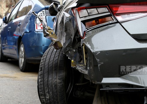 Şabranda avtoqəza baş verib, yaralılar var