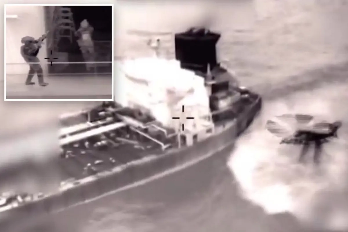 ABŞ ordusu Karib regionunda tanker ələ keçirdi - ANBAAN VİDEO