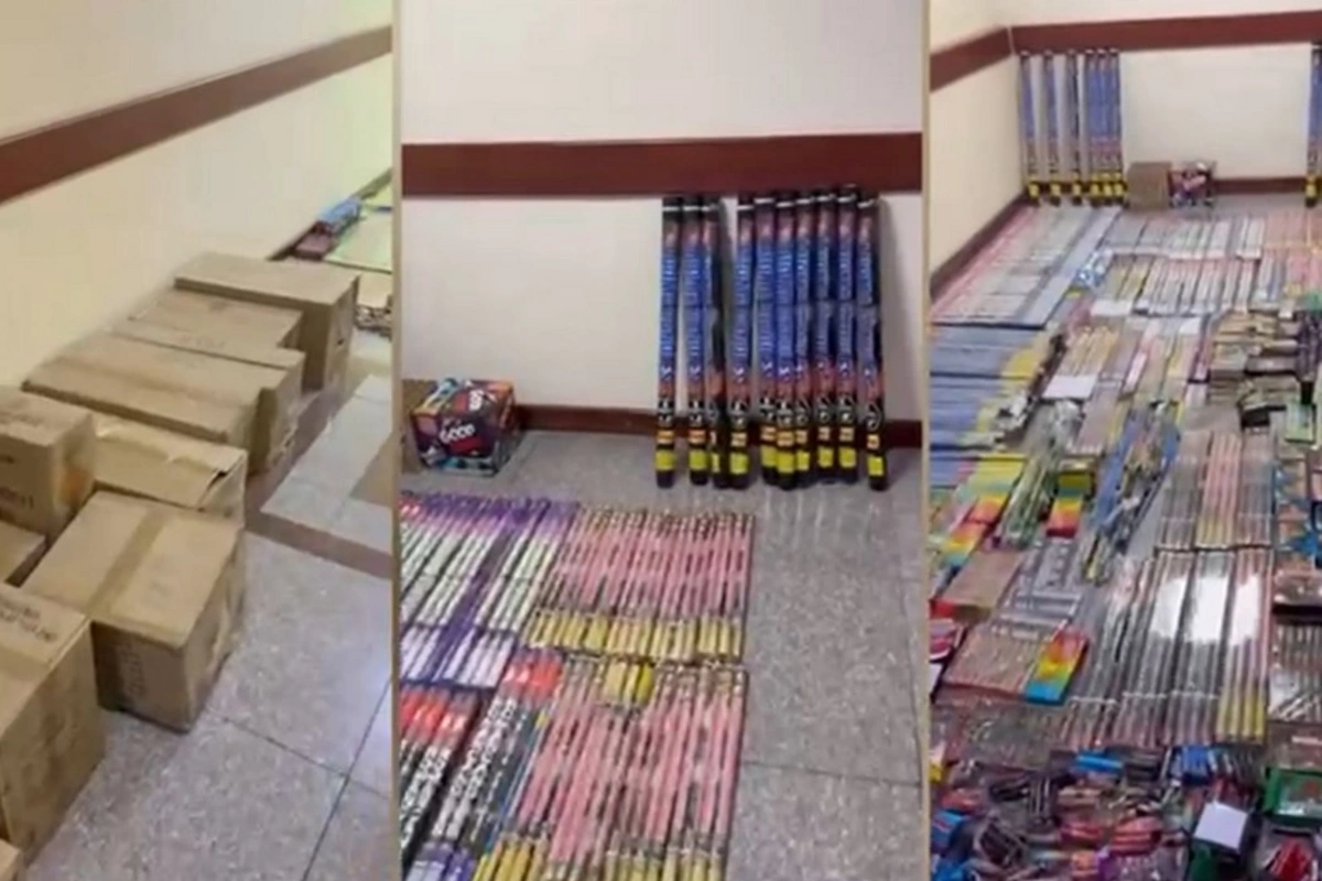 Abşeron rayonunda pirotexniki vasitələr satan iki nəfər saxlanılıb Abşeron rayonunda pirotexniki vasitələr satan iki nəfər saxlanılıb