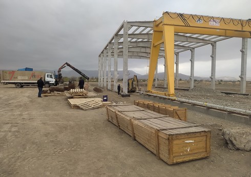 Ağdam Sənaye Parkının rezidentləri tikinti işlərinə başlayıb