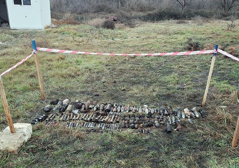 Ağdamda partlamamış döyüş sursatları aşkarlanıb Ağdamda partlamamış döyüş sursatları aşkarlanıb