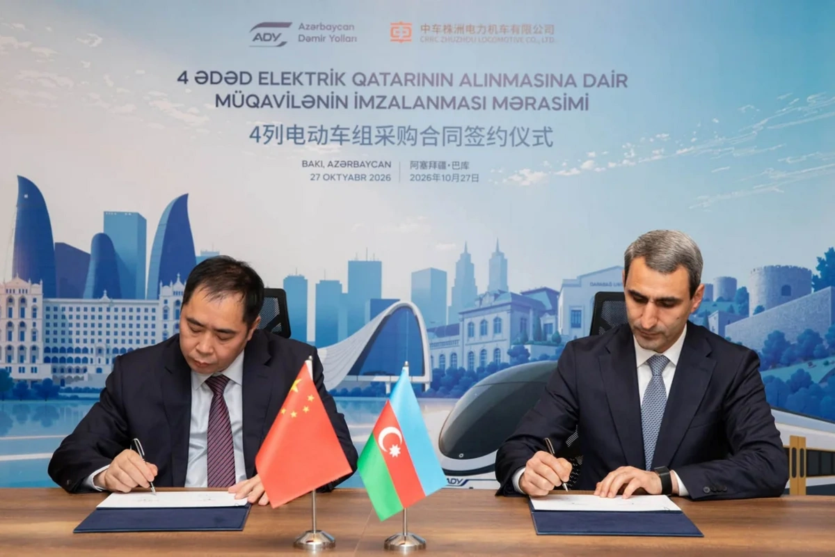 ADY yeni rayonlararası sərnişin qatarları alır ADY yeni rayonlararası sərnişin qatarları alır