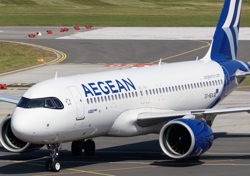 “Aegean Airlines” İsrailə və əks istiqamətdə bütün uçuşları ləğv edib