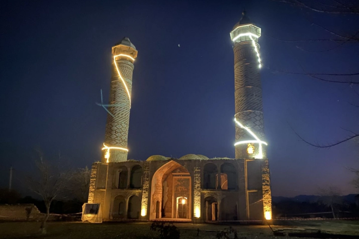 Ağdam Cümə məscidində təmir işləri GÖRÜLƏCƏK