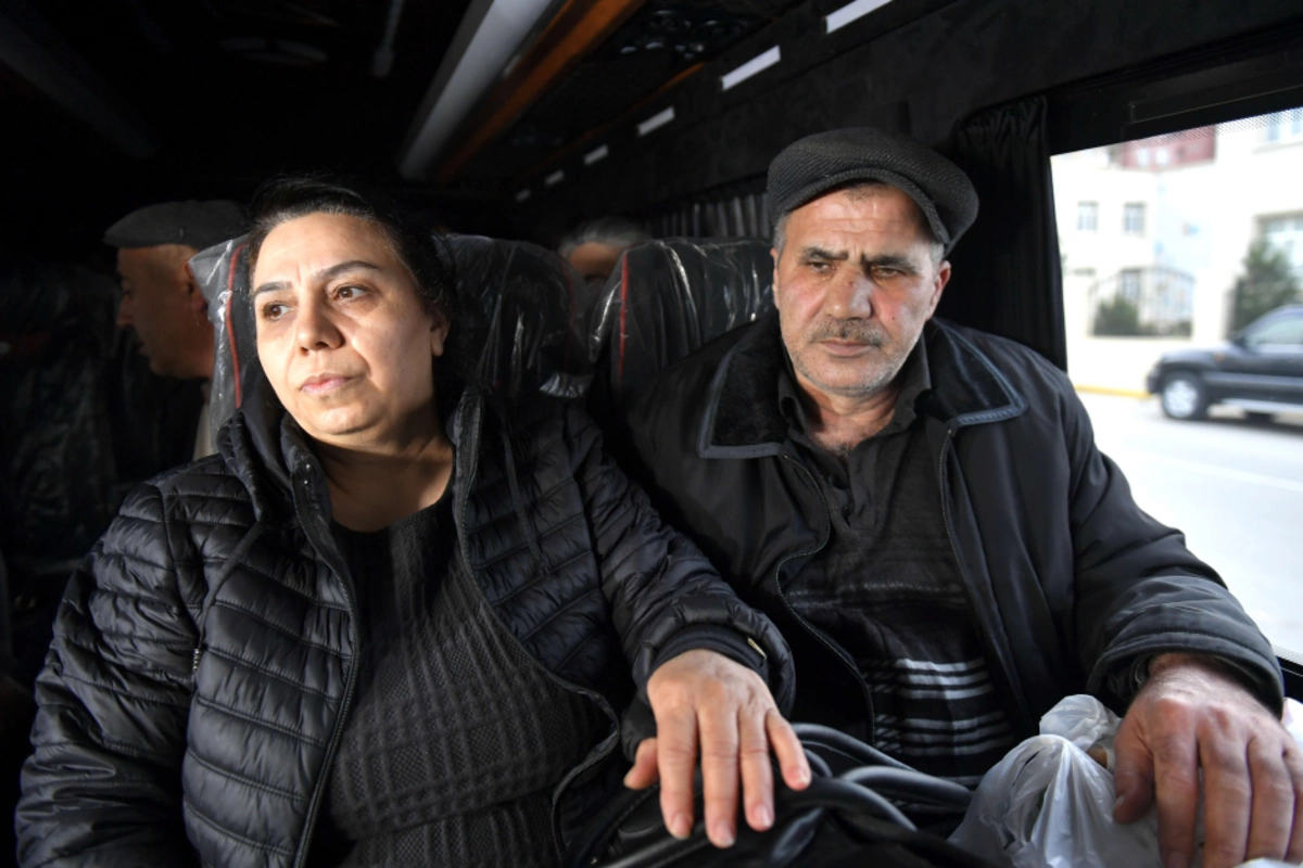 Ağdam rayonunun Sarıcalı kəndinə növbəti köç karvanı yola salınıb