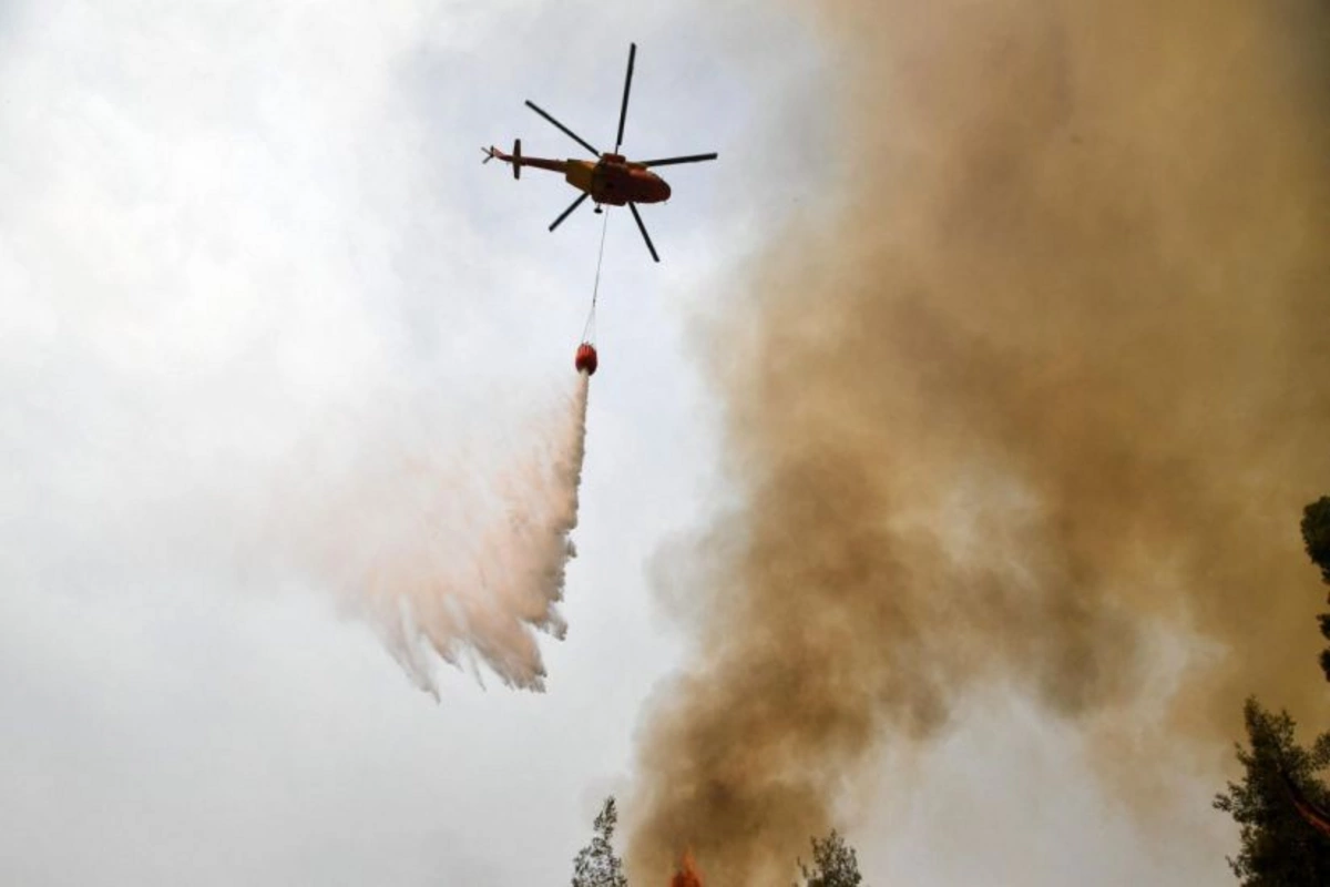 Ağdam və Ağdərədəki yanğının söndürülməsinə iki helikopter cəlb olunub