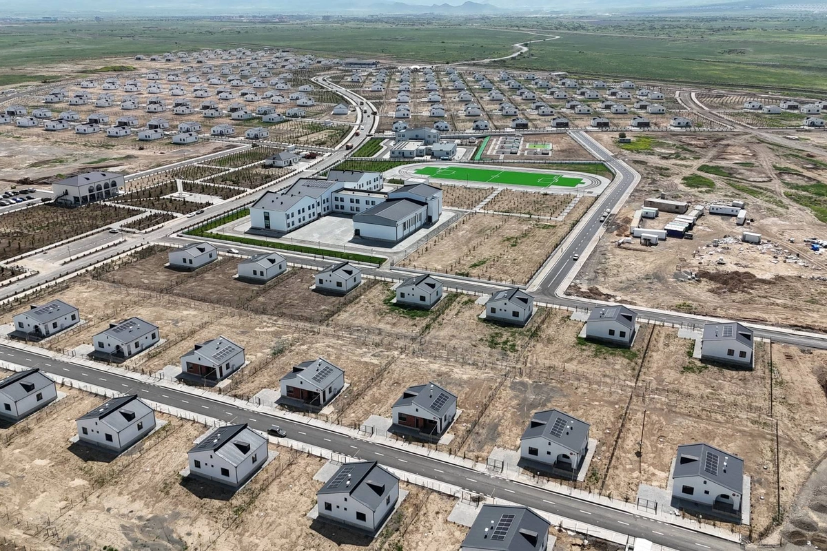 Ağdamın Kəngərli kəndinə növbəti köç karvanı yola salınıb