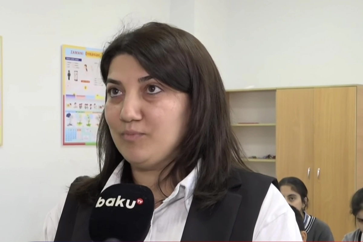 Ağdamın Xıdırlı kəndindəki məktəbdən reportaj: 
