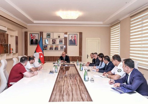 Şahin Bağırov Lənkəranda vətəndaşları qəbul edib