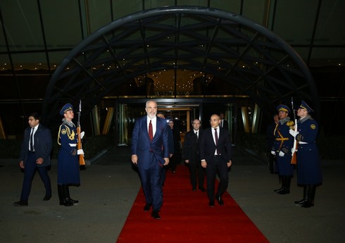 Albaniya Baş nazirinin Azərbaycana işgüzar səfəri başa çatıb