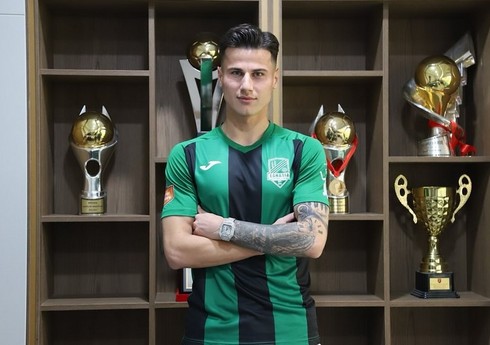Albaniya Superkubokunu qazanan azərbaycanlı futbolçu: 
