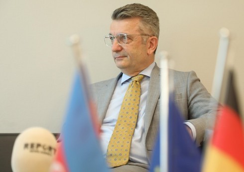 Almaniya səfiri: Azərbaycan və Ermənistanı davamlı, ədalətli sülh səylərini davam etdirməyə çağırırıq