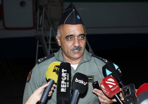 Amfibiya təyyarəsinin kapitanı: FHN-in qrupları Türkiyəyə dəstək üçün hazır vəziyyətdədir  