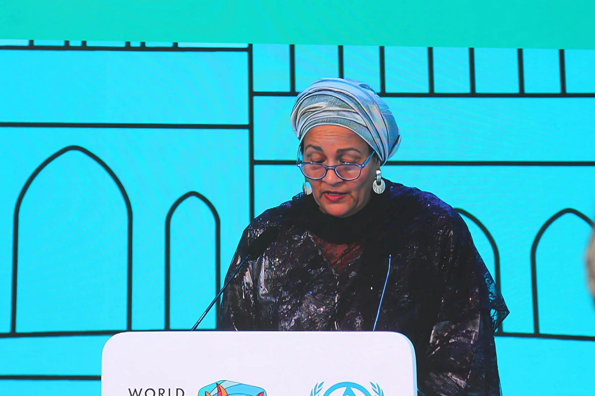 Amina Mohammed WUF13-ü yüksək səviyyədə təşkil etdiyinə görə Azərbaycana təşəkkür etdi