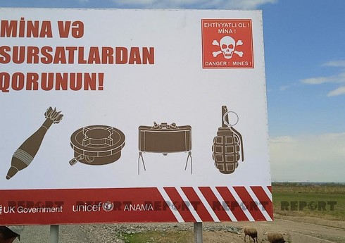 ANAMA mina təhlükəsi ilə bağlı vətəndaşlara çağırış edib