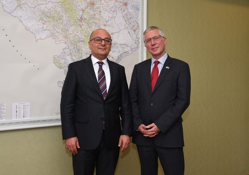 ANAMA sədri Britaniya səfiri ilə görüşüb