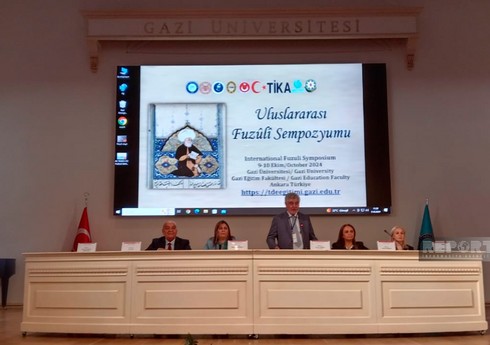 Ankarada Füzulinin 530 iliyi ilə əlaqədar beynəlxalq simpozium və bədii gecə keçirilib