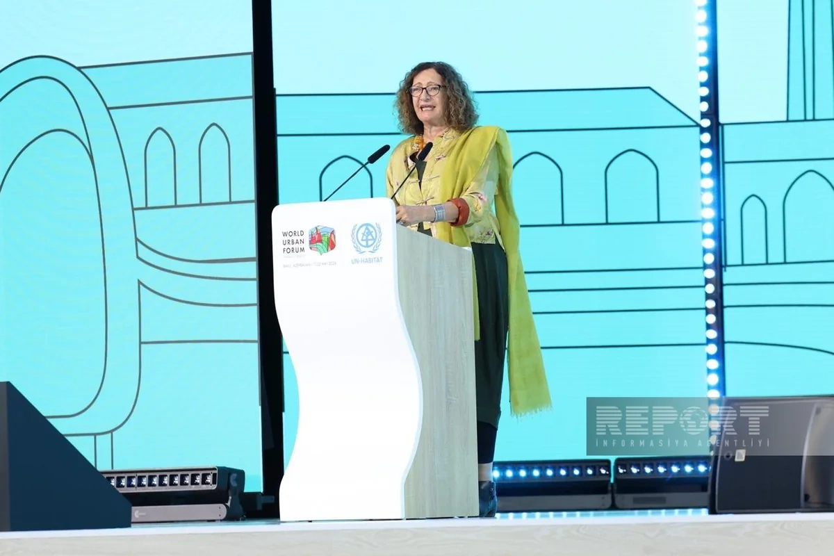 Anna Falu Azərbaycana təşəkkür etdi: WUF13 Bakıda yüksək səviyyədə təşkil olunub