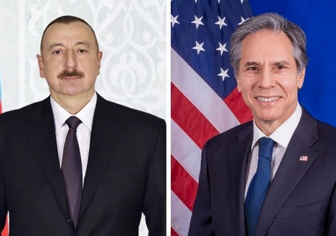 Antoni Blinken Azərbaycan Prezidenti İlham Əliyevə zəng edib Antoni Blinken Azərbaycan Prezidenti İlham Əliyevə zəng edib