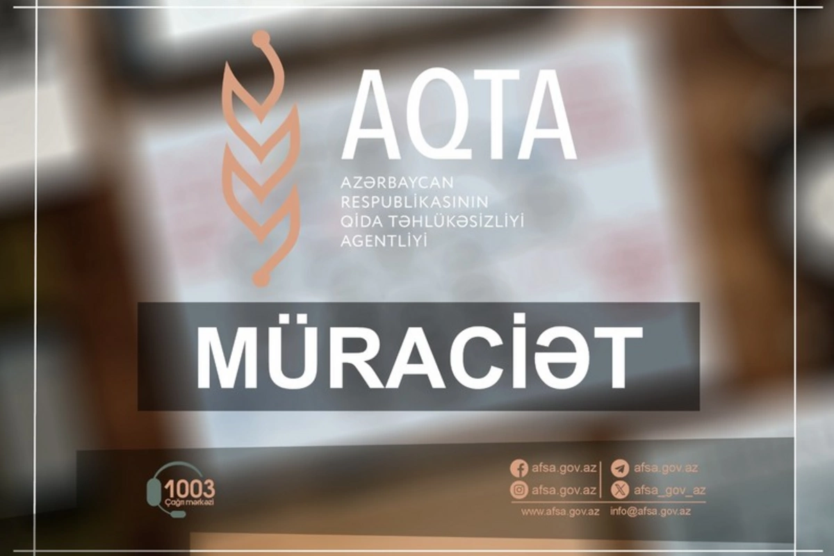 AQTA bəzi müəssisələrə fitosanitar sertifikatın verilməsini dayandırıb