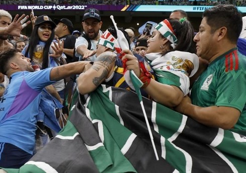 Argentina - Meksika oyunundan əvvəl dava düşüb