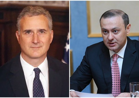 Armen Qriqoryan ABŞ rəsmisi ilə İrəvanla Bakı arasında münasibətlərin normallaşmasını müzakirə edib
