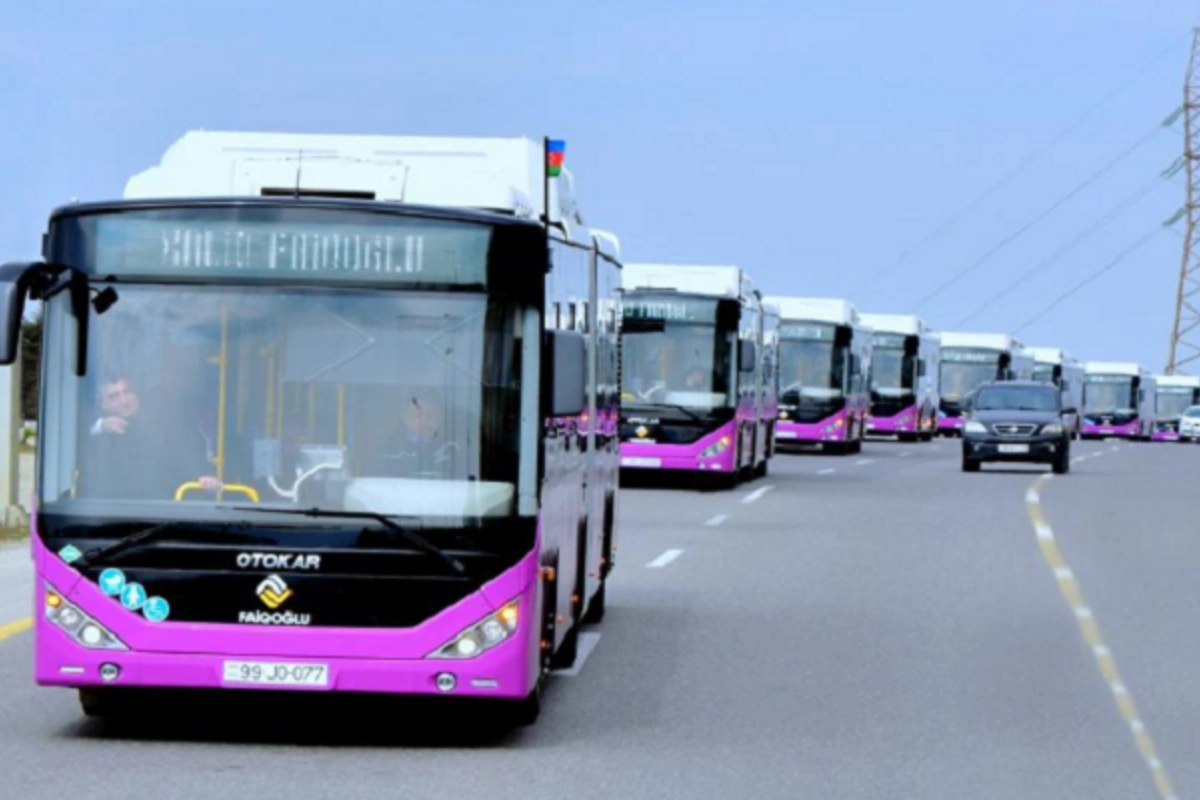 Artım yalnız elektrik və CNG avtobuslara aiddir