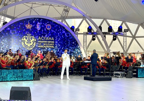 Astanada beynəlxalq hərbi-musiqi festivalında Azərbaycan mahnıları nümayiş etdiriləcək