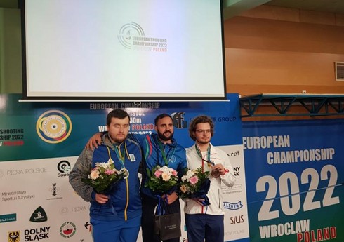 Atıcımız Ruslan Lunyov Avropa çempionu olub