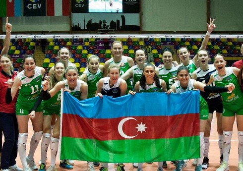 AVRO-2023: Azərbaycanın qadın voleybol millisi final mərhələsinə vəsiqəni təmin edib