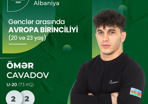 Avropa çempionatı: Azərbaycan ağırlıqqaldıranı 2 gümüş medal qazanıb