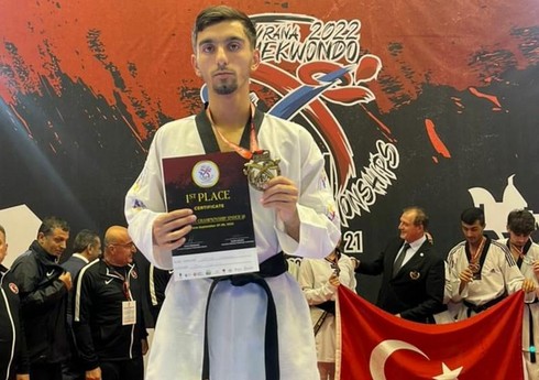 Avropa çempionatı: Azərbaycan taekvondoçusu qızıl medal qazanıb