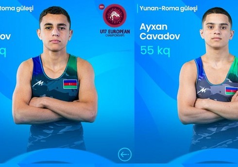 Avropa çempionatı: Azərbaycanın iki güləşçisi bürünc medal qazanıb