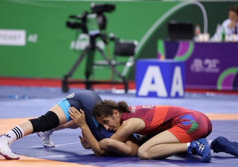 Avropa çempionatı: Azərbaycanın iki qadın güləşçisi yarımfinala yüksəlib