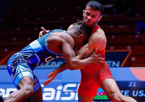 Avropa Olimpiya Təsnifat turniri: Azərbaycan güləşçisi inamlı qələbə ilə başlayıb
