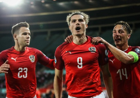 Avstriya yığması Azərbaycan millisi ilə oyunun heyətini açıqlayıb