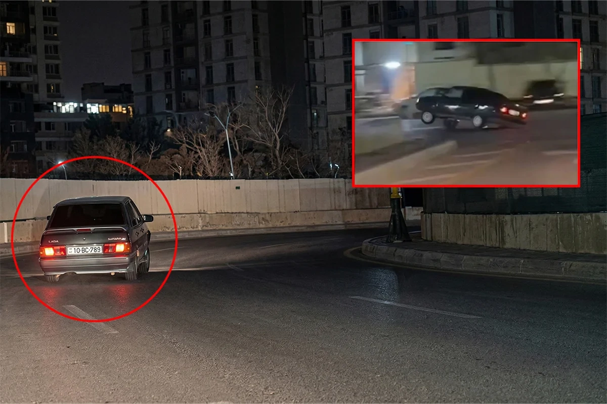 Avtoxuliqanlıq videosunu sosial şəbəkədə paylaşan sürücü həbs edilib Avtoxuliqanlıq videosunu sosial şəbəkədə paylaşan sürücü həbs edilib