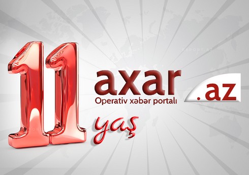 Axar.az xəbər saytı 11 yaşını qeyd edir