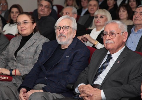 Aydın Kazımzadənin 85 illiyi münasibətilə yubiley gecəsi keçirilib