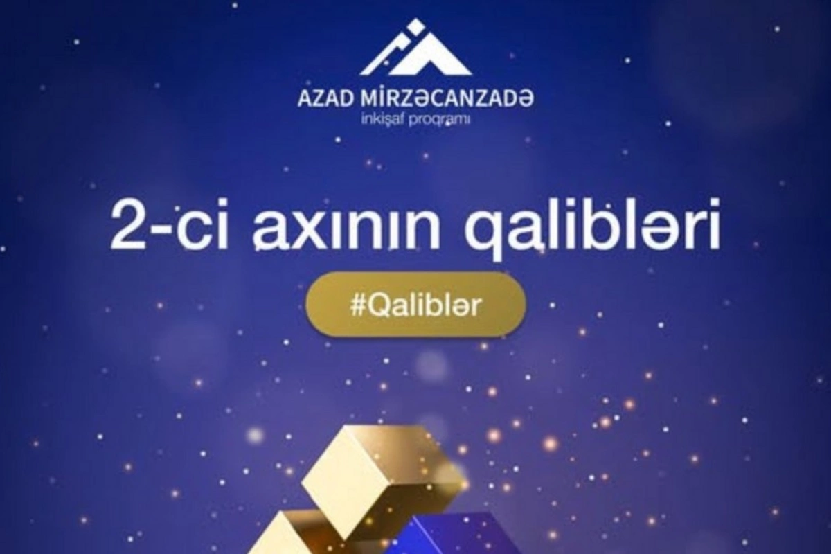 Azad Mirzəcanzadə inkişaf proqramının ikinci axınının nəticələri açıqlanıb