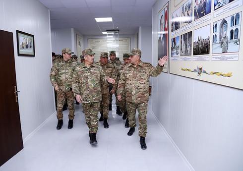 Azad olunan ərazilərdə Azərbaycan Ordusunun yeni hərbi hissəsi istifadəyə verilib